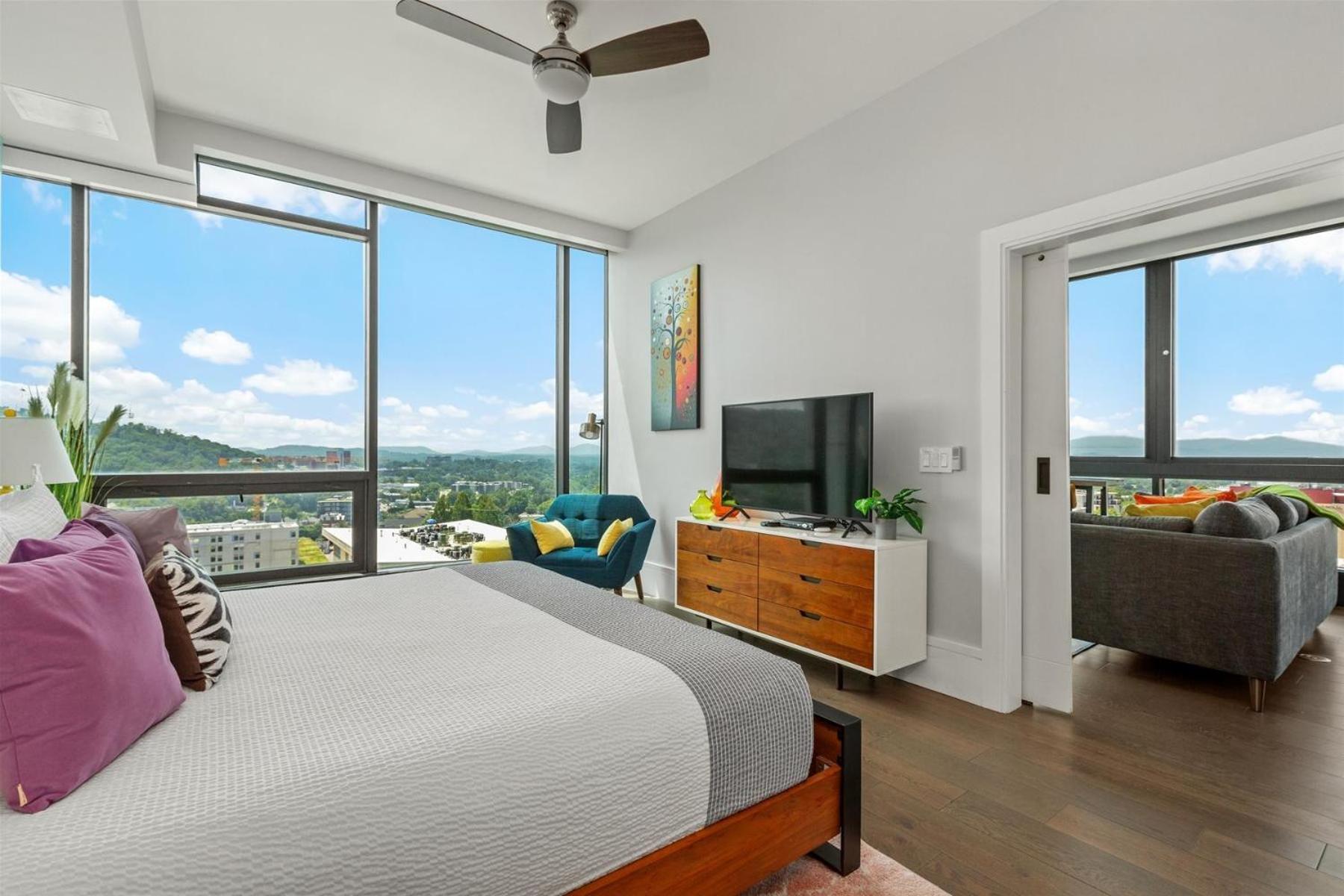 Endless Sunset Retreat Apartment Asheville Bagian luar foto
