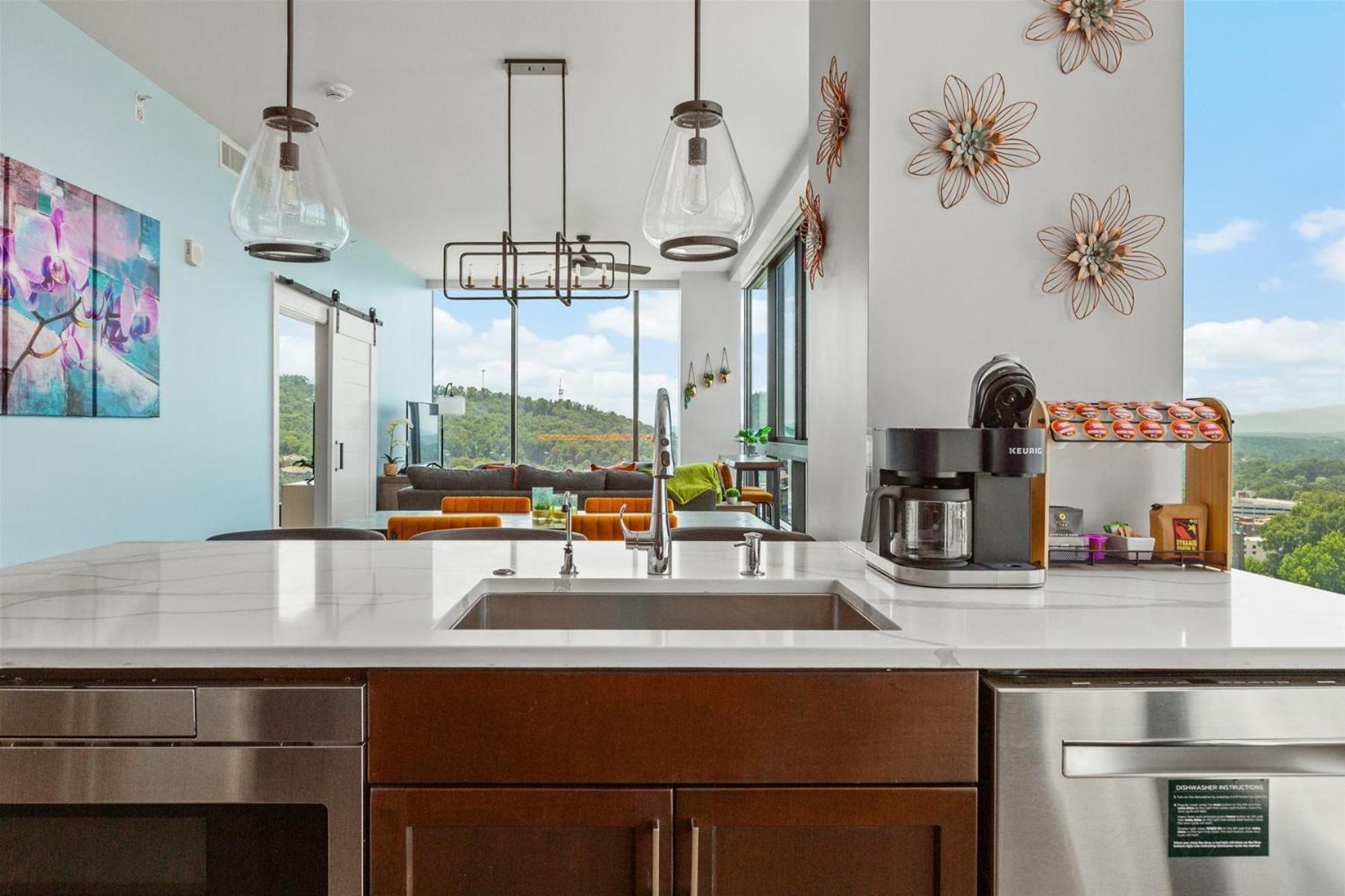 Endless Sunset Retreat Apartment Asheville Bagian luar foto
