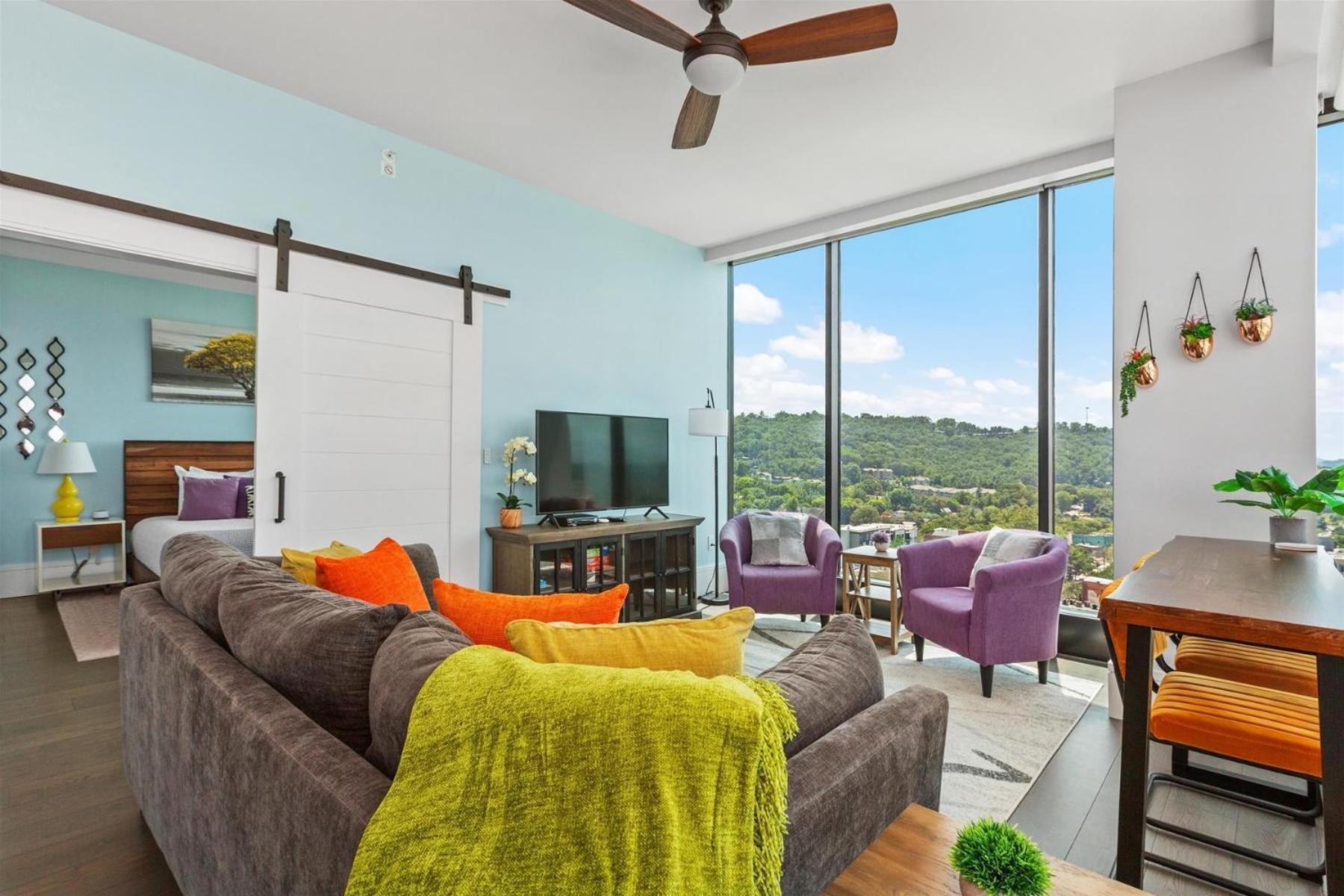 Endless Sunset Retreat Apartment Asheville Bagian luar foto