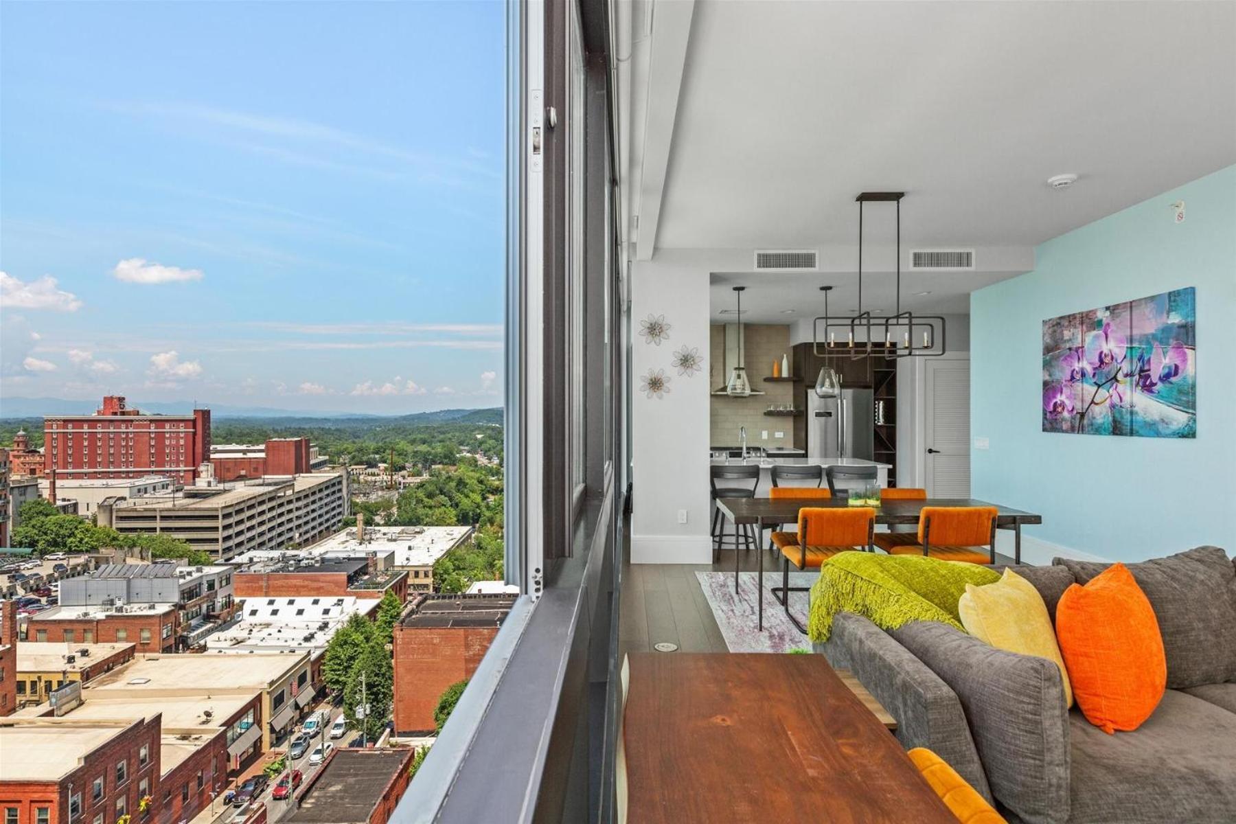 Endless Sunset Retreat Apartment Asheville Bagian luar foto