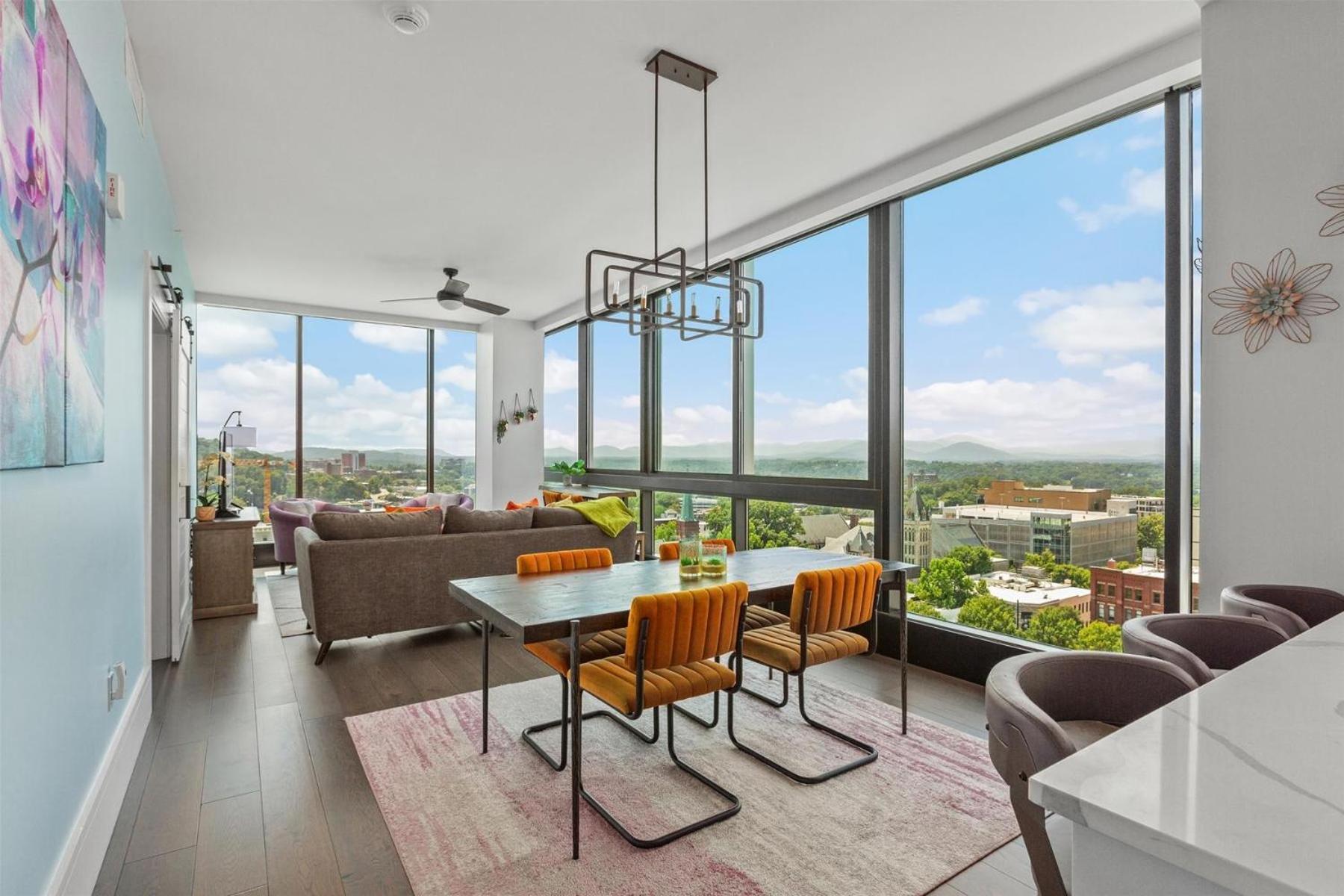 Endless Sunset Retreat Apartment Asheville Bagian luar foto